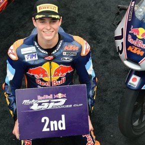 Valentín Perrone con Olé: el debut en Moto3, su relación con Colapinto y la fecha en Argentina