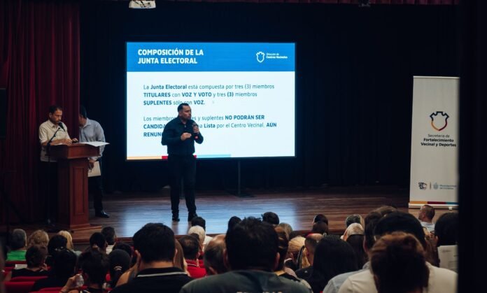 Elecciones en Centros Vecinales: más de 1100 vecinos y vecinas se capacitaron para integrar las Juntas Electorales