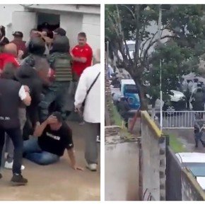 Video post Chaca-Morón: palazos adentro y balazos afuera del estadio