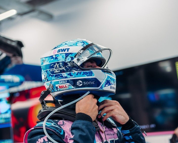 Pierre Gasly tras lograr la novena posición en la clasificación de Yeda