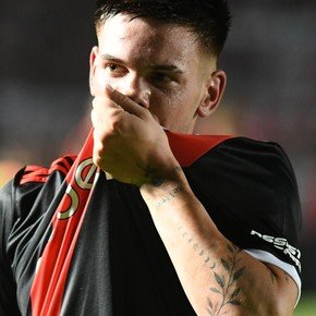 Los tatuajes de Mastantuono por su gran admiración por Messi