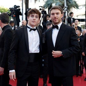 Franco Colapinto, una estrella en la alfombra roja del Festival de Cannes