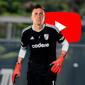 El video inédito de Mastantuono rompiéndola en el arco