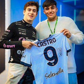 El jugador de la Scaloneta que visitó a Colapinto en Imola