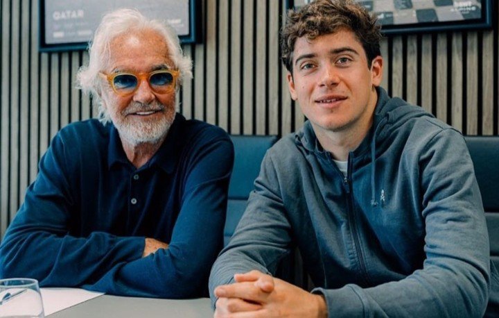 Briatore con Colapinto