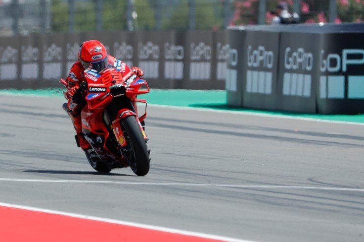 Marc Márquez, puntero en el campeonato del MotoGP. (EFE)