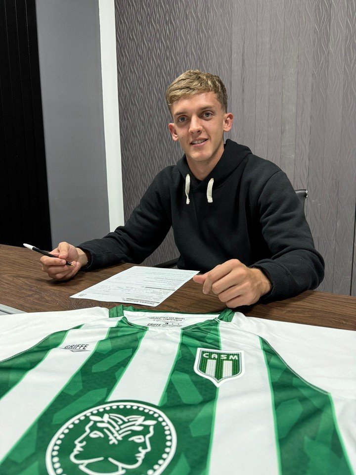 Tiago Cravero, nuevo refuerzo de San Miguel.