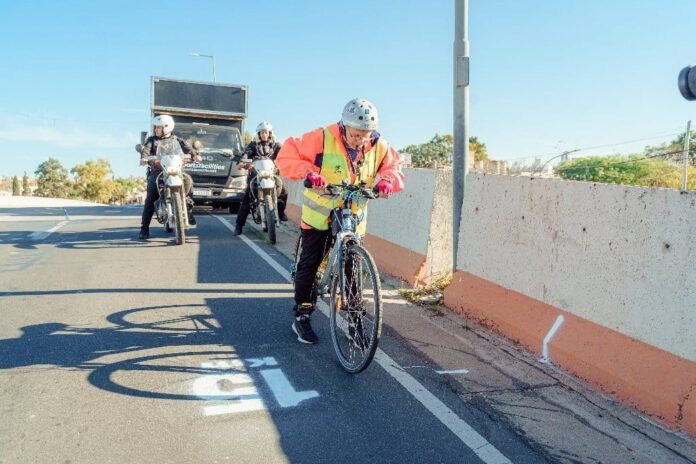 Se realizó la medición oficial del circuito de la próxima Maratón Ciudad de Córdoba 2025