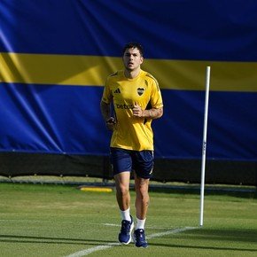 El jugador de Boca que se sumó a la práctica en Miami