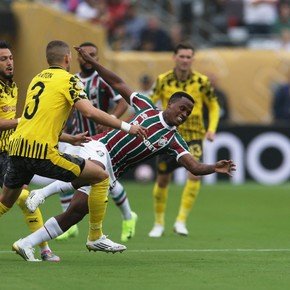 Fluminense impuso condiciones pero le faltó contundencia y no pudo ganarle al Borussia Dortmund en el debut