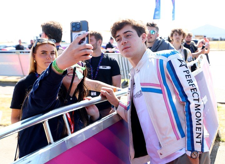 Colapinto en Silverstone (REUTERS).