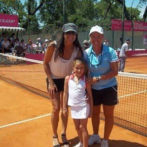 El recuerdo de Solana Sierra con Gabriela Sabatini, 15 años atrás