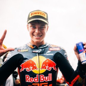 Valentín Perrone se subió al podio en Assen y tuvo su día más feliz en Moto3