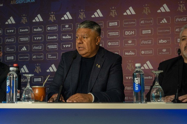 El Chiqui Tapia estuvo presente en la elección de Delegados (Foto: Prensa AFA)