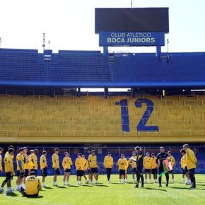Battaglia no fue parte de la práctica de fútbol y ahora sí es duda en Boca