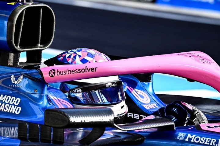 Franco Colapinto en Hungría. (EFE)