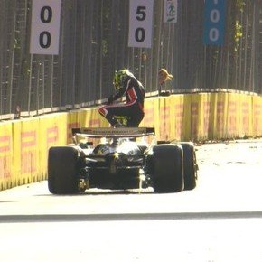 Video: los accidentes en la qualy del GP de Azerbaiyán, incluido el de Colapinto