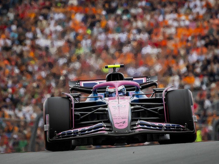 Franco Colapinto viene de un gran fin de semana en Países Bajos. (EFE/EPA/SEM VAN DER WAL)