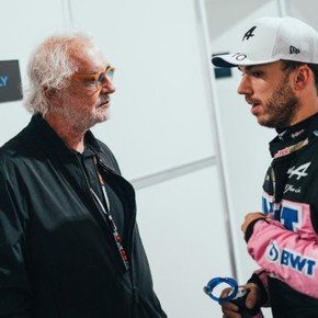 Flavio Briatore, esta vez, elogió a Colapinto pero no se hizo cargo del error de Alpine con él... Gasly tampoco 