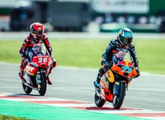 Valentín Perrone salió 6°, fue a buscar a un rival que lo tocó y su equipo saltó a defenderlo