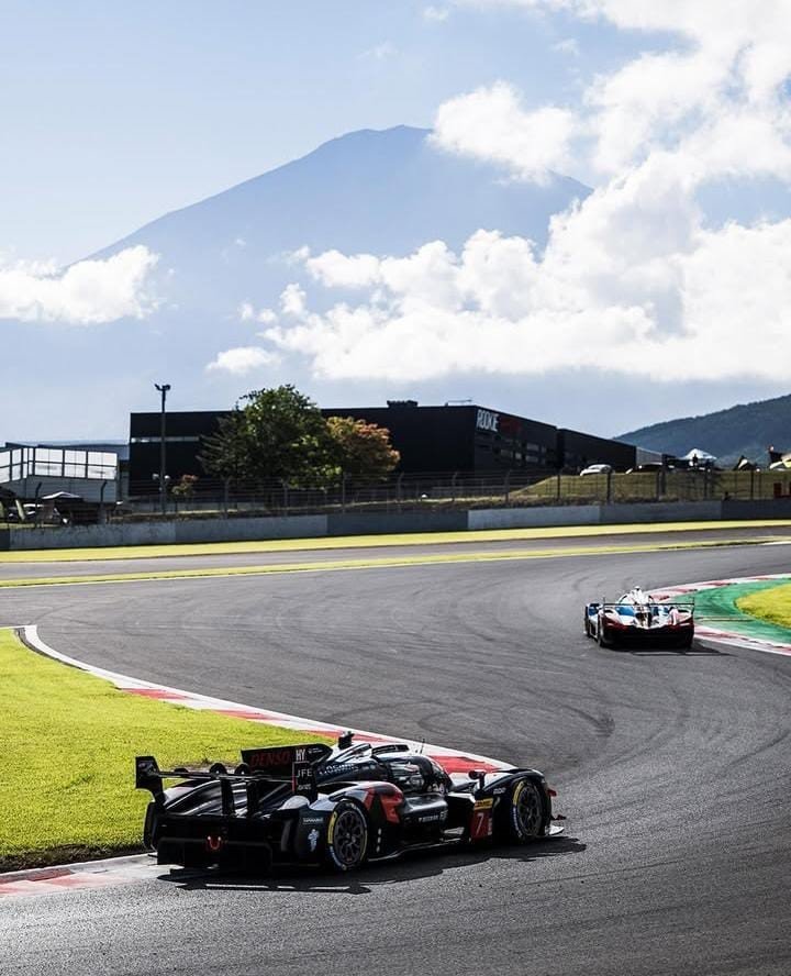 El Monte Fuji se puede ver desde la pista. (Foto: @fujispeedway_official)