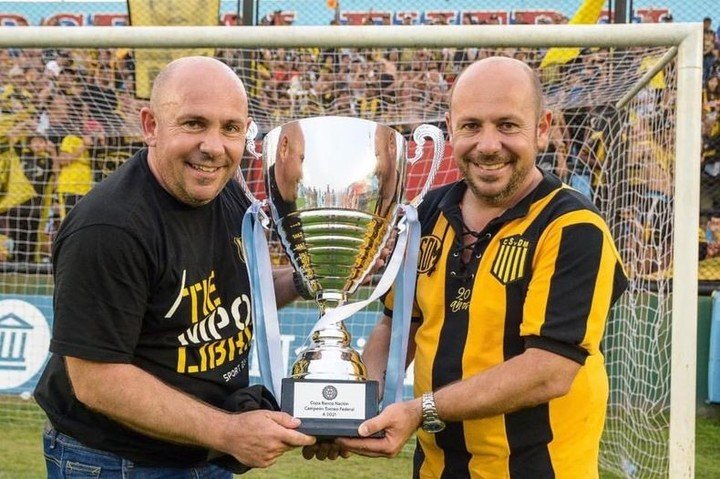 Los hermanos Sastre, la cabeza del Deportivo Madryn