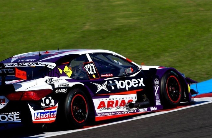 El Toyota de Agrelo terminó adelante.