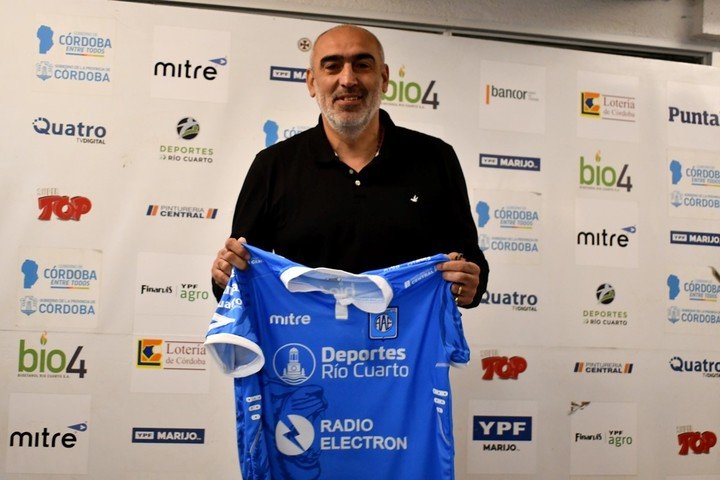 Iván Delfino, deté de Estudiantes de Río Cuarto.