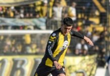 El palazo de un jugador de Deportivo Madryn ¿a Caruso Lombardi?