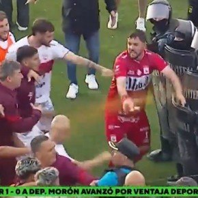 De la suspensión a Otta al escandaloso final entre Deportivo Madryn y Morón