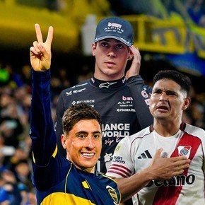 Domingo con Súper de Boca y River más Franco Colapinto en el GP de San Pablo... ¿cómo hacer y ver?
