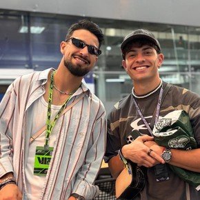 El Flaco López, Giay y una visita a Colapinto en Interlagos: regalo especial, fotos con los fanáticos y más