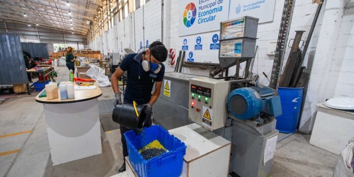 A lo largo de este año se recolectaron más de 58 toneladas de residuos en la Escuela Municipal de Economía Circular