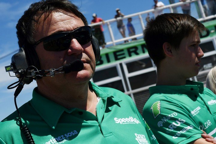 Agustín recordó a su papá, Alberto, chasista histórico de la categoría.