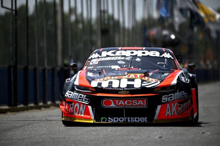 El Chevrolet Camaro campeón de Canapino. (Prensa ACTC)