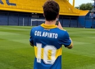 Colapinto y su promesa bostera para la Fórmula 1: «Cuando haga mi primer podio…»