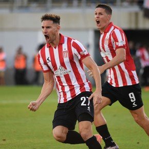 Con Alario como héroe, Estudiantes se lo dio vuelta a Platense y ganó el Trofeo de Campeones