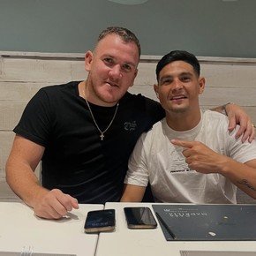 El reencuentro de Maxi Salas con el Rooney argentino