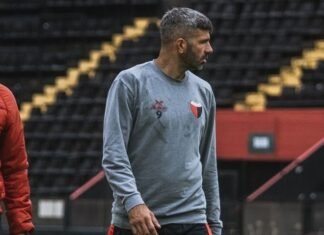 La limpieza de Diego Colotto en el plantel de Colón