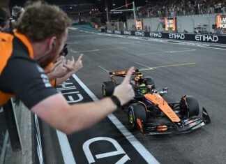 Lando Norris le robó el número a Max Verstappen: eligió el #1 en lugar del que usó toda su carrera