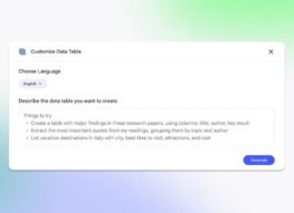 NotebookLM puede convertir tus datos desordenados en Google Sheets