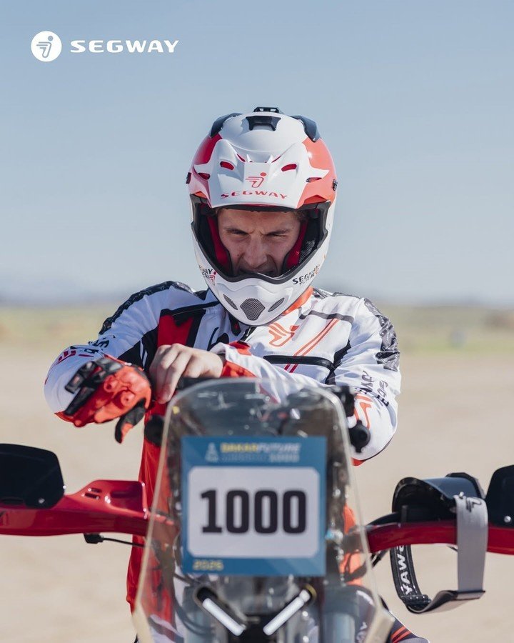 Benjamín Pascual fue tercero en la sexta etapa del Dakar, en la categoría Mission 1000.(@benajamin.pascual30)