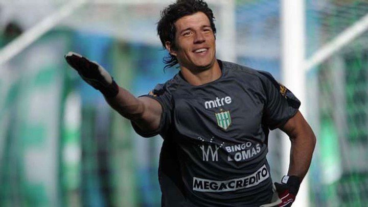 Enrique Bologna en su paso por Banfield en 2009.