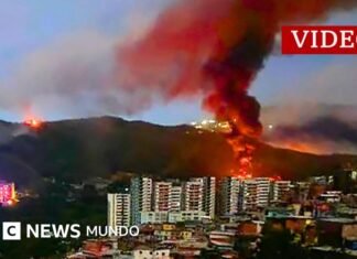 En video: las imágenes de las explosiones registradas en Caracas