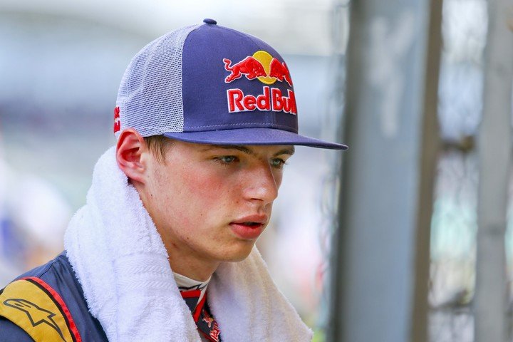 Max Verstappen en el 2015.