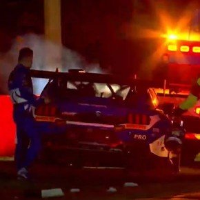 Durísima carrera en Australia: chocó a 250 km/h con un canguro que se cruzó por la pista 