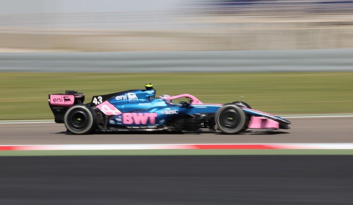 Franco Colapinto en Sakhir, Bahrain este 11 de febrero del 2026. EFE.