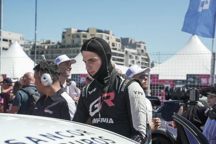 Valentín Yankelevich fue parte del equipo Toyota Gazoo Racing YPF Infinia.