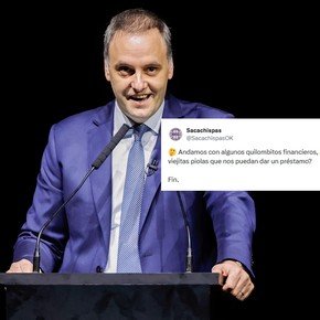 El palito de Sacachispas a Manuel Adorni: "¿Alguien conoce dos viejitas piolas que nos puedan dar un préstamo?"