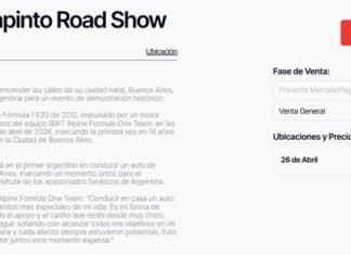 Será gratis o por TV: ya se agotaron todas las entradas para ver a Franco Colapinto en Buenos Aires